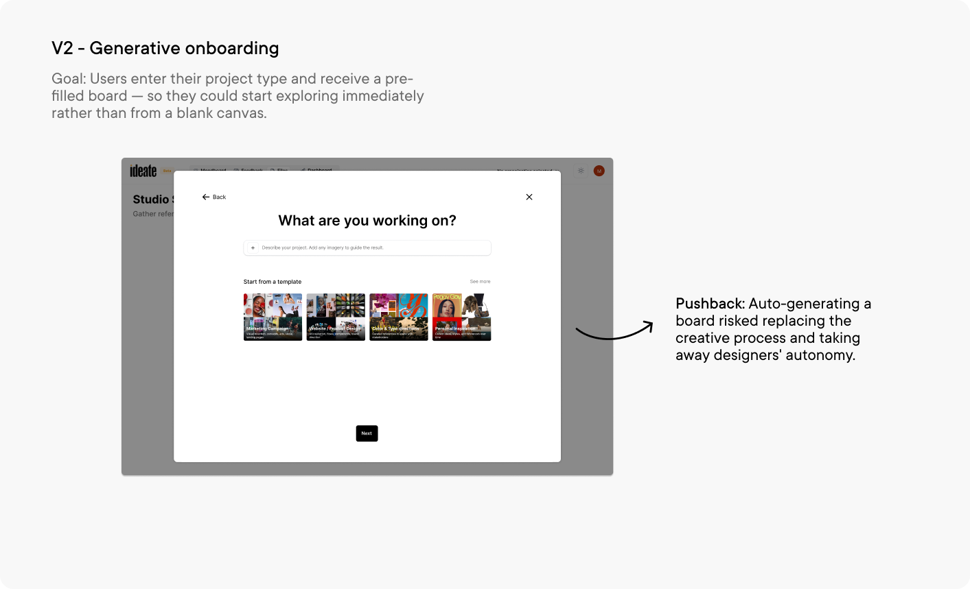 Onboarding iteration 2