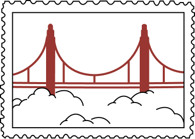 San Francisco stamp